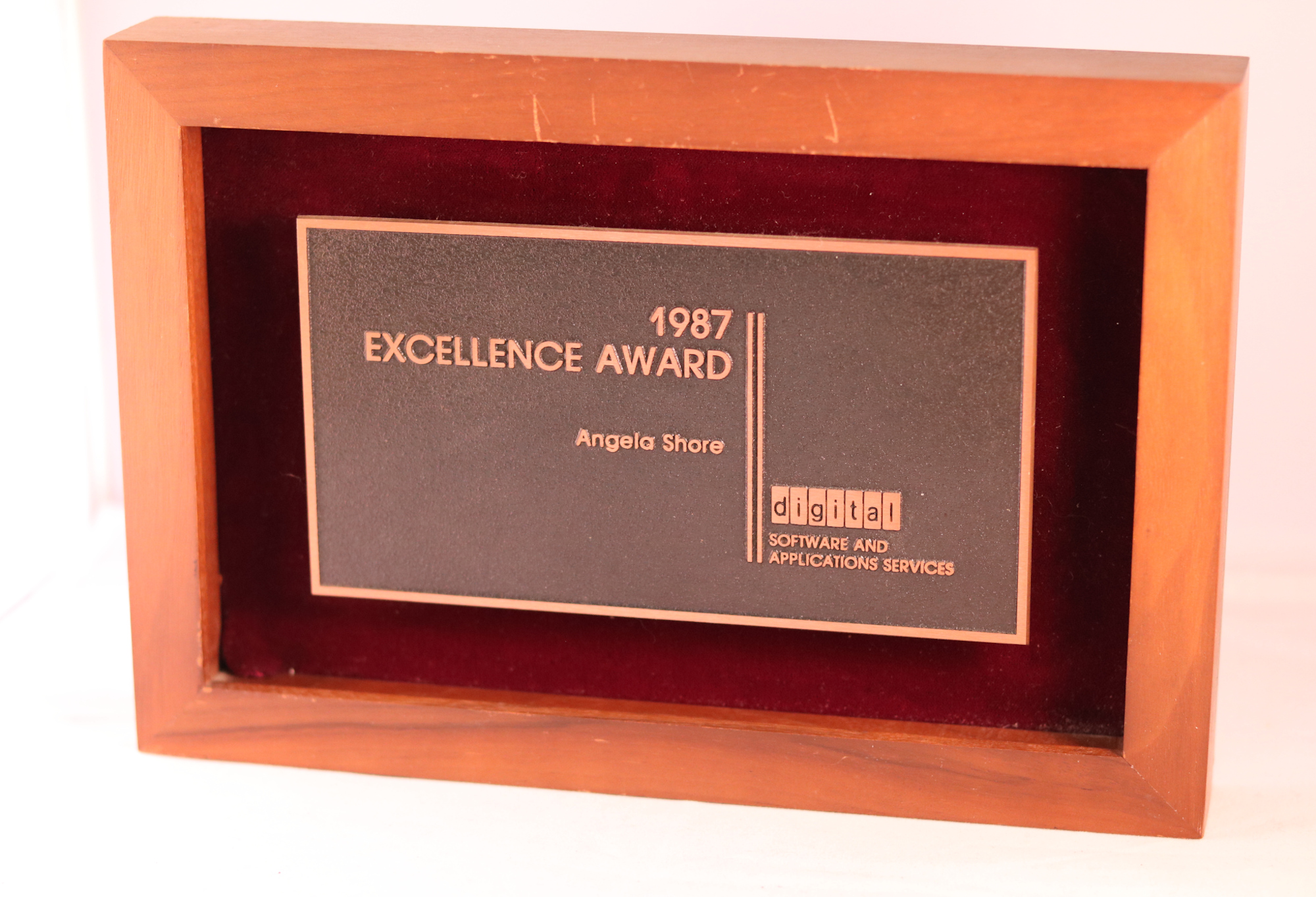 rectangular plaque