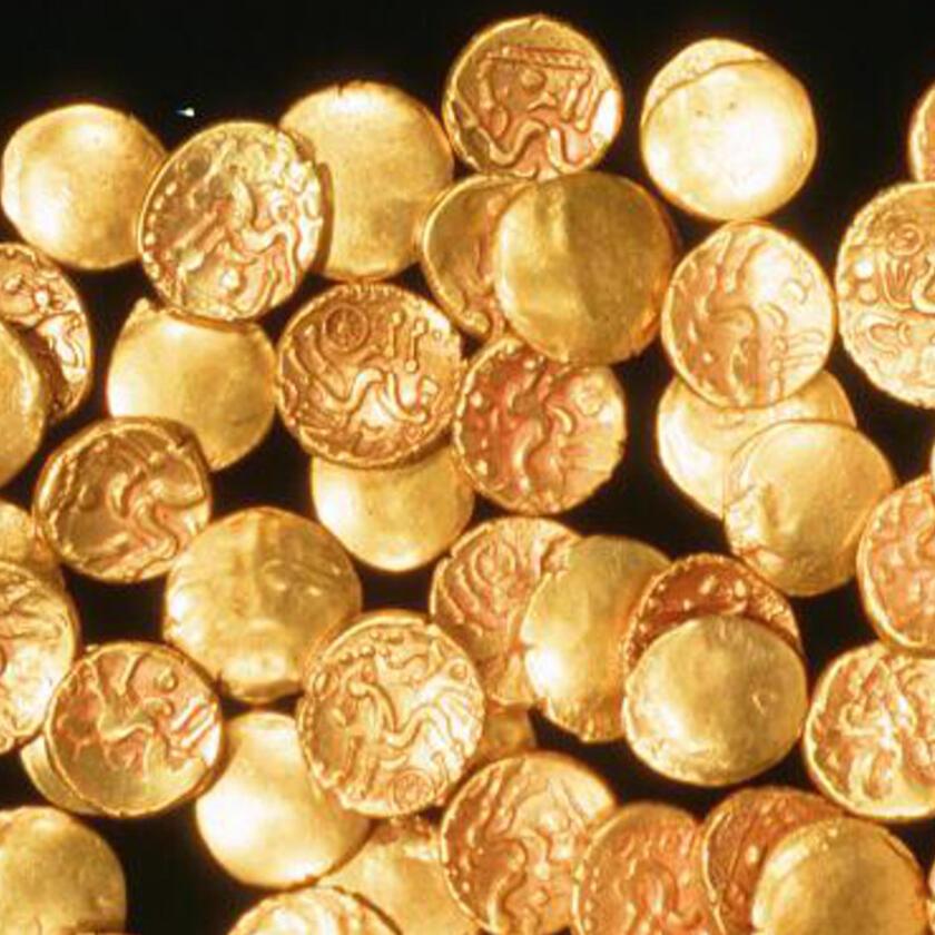 Iron coin hoard